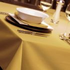 Gold Natural Weave Tablecloths