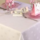 White Ivy Leaf Standard Tablecloths