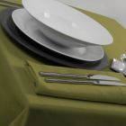 Olive Green Tablecloths Linens Weave