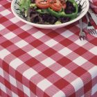 Milano Red Gingham Tablecloths 