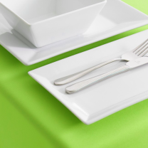 Lizard Green Tablecloths Style Bistro