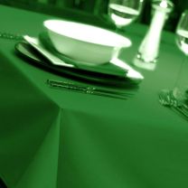Emerald Green Tablecloths Natural Weave