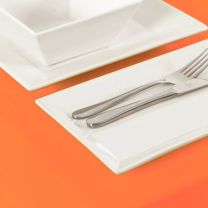 Sunburst Orange Tablecloths Style Bistro