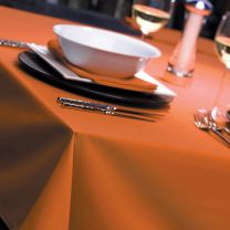 Orange Natural Weave Tablecloths