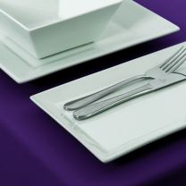 purple tablecloths