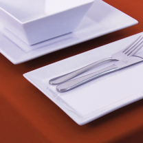 Terracotta Tablecloths Style Bistro