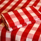 Rosa Red Gingham Tablecloths