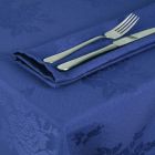 Royal Blue English Rose Tablelcoths