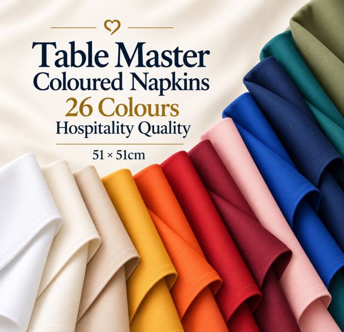 Table Master Coloured Napkins