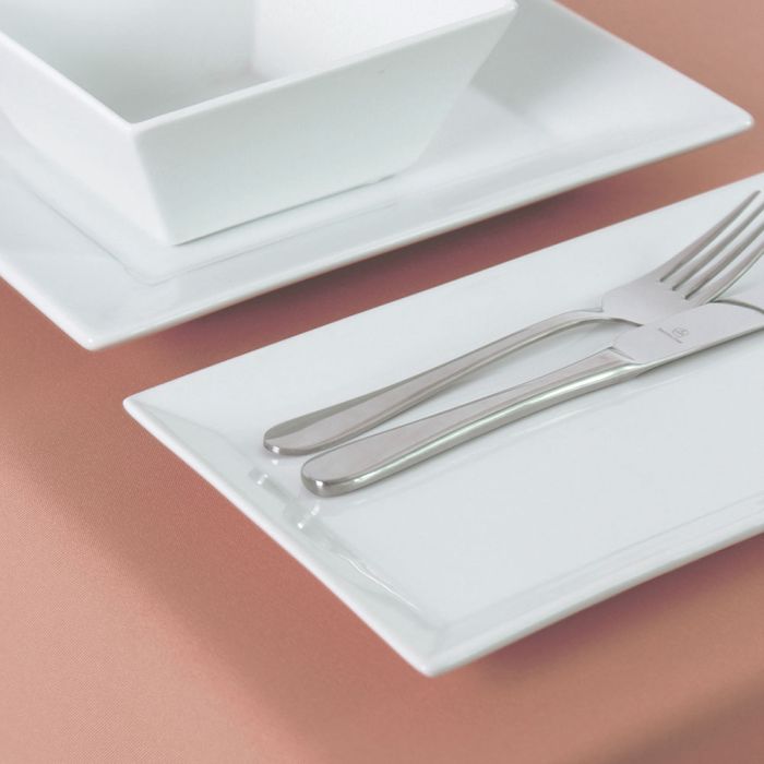 Dusky Pink Tablecloths Style Bistro