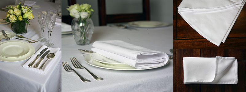 2 x 137x280cm Premium Spun Poly Thick Table Cover White Rectangle TableCloth 