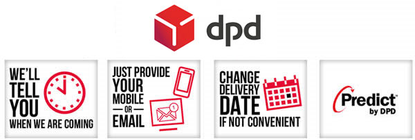 DPD delivery for your tablecloths order