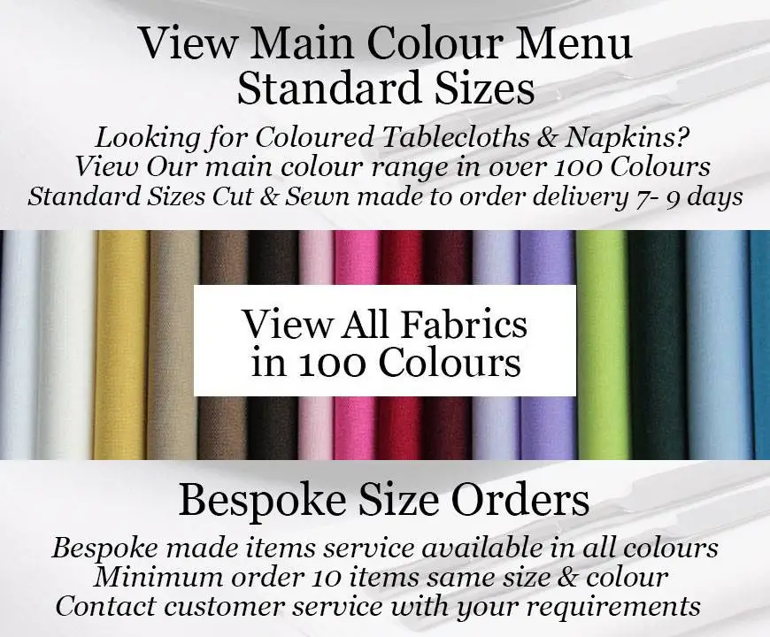 Tablecloths For Sale Tablecloths Wholesale UK