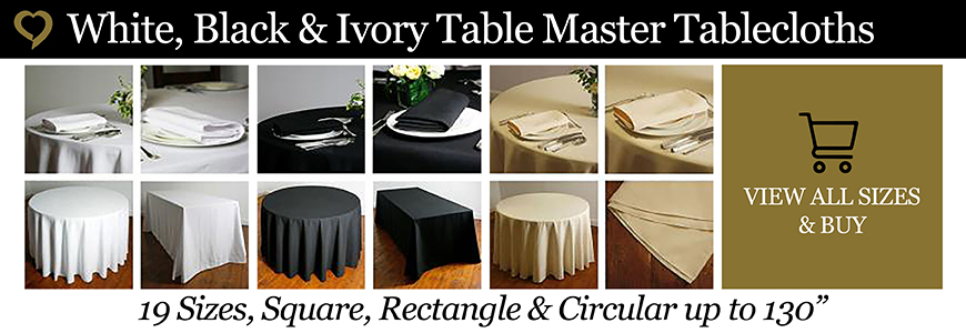 Hospitality Catering Tablecloths