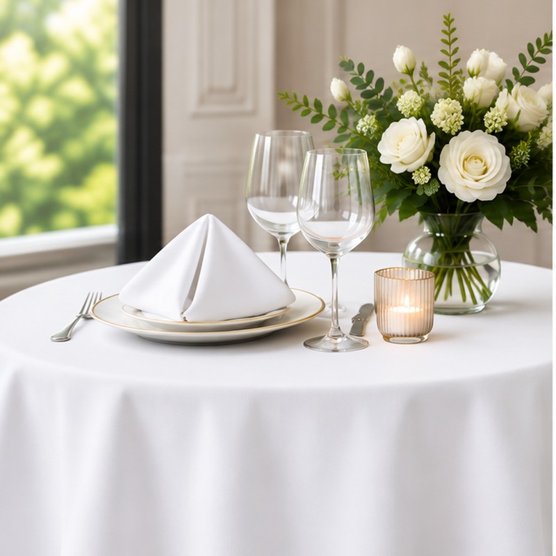 Ice White Table Master tablecloth