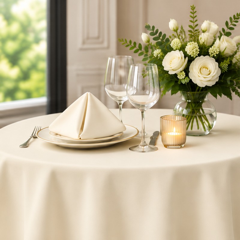 Vanilla Ivory Table Master tablecloth