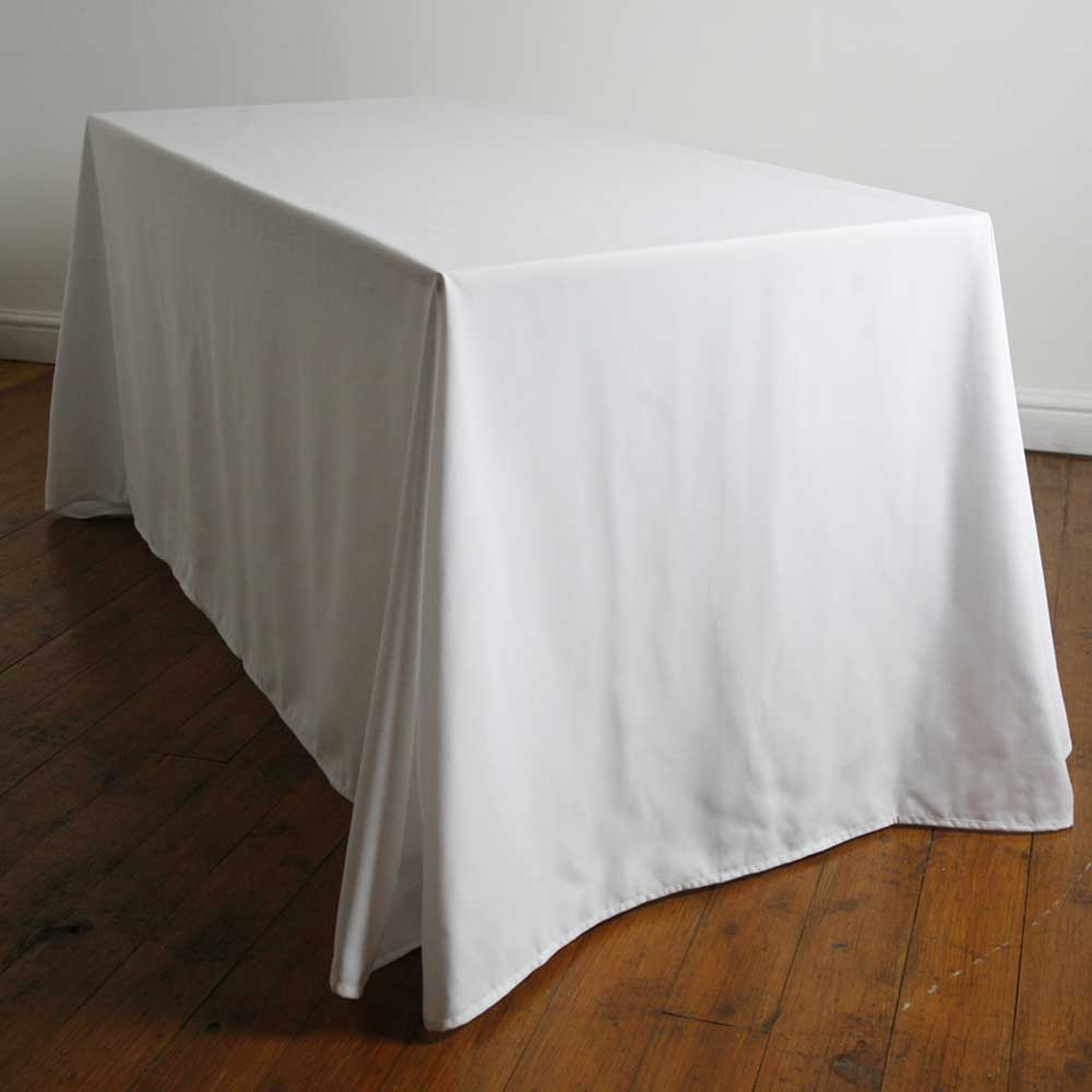 4 x Tablecloths Trestle Table Cloths 4' 4FT FITTED Wedding Rectangle 60 Cm W